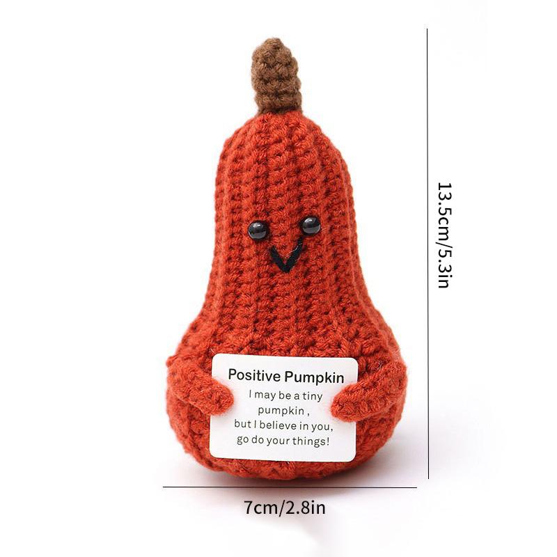 Crochet Doll Finished Crochet Animals Fruit Ornament Cartoon Hand Woven Octopus Frog Ornament Cute Room Decor Desk Decorations