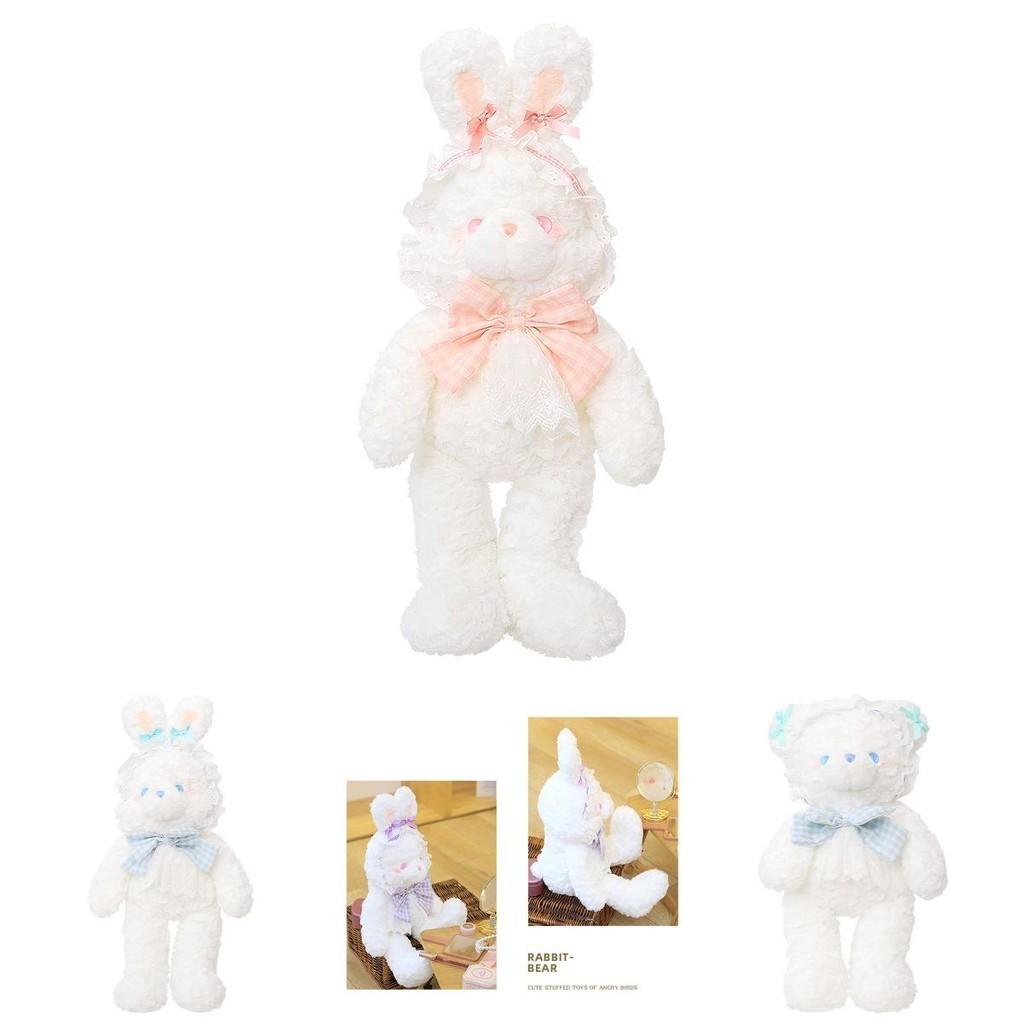 Handcrafted With Love And Superior Materials Lolita Bunny/bear Plush Stuffed Animal Toy