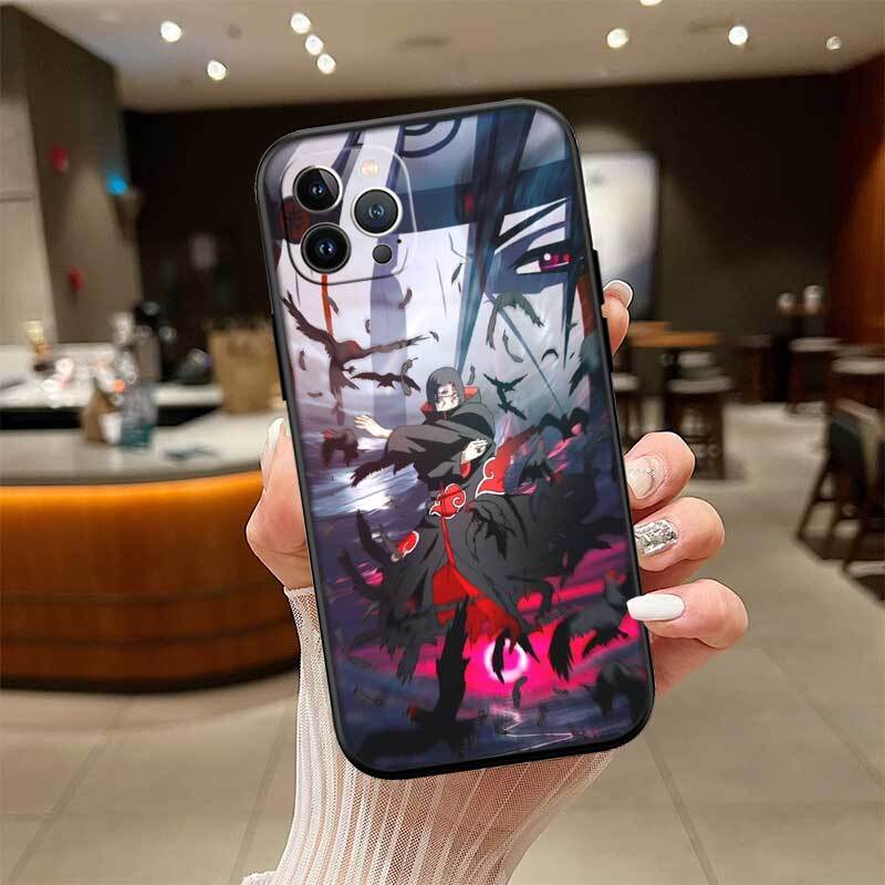 Naruto Uchiha Itachi Shockproof Phone Case for iPhone 6 6s 7 8 11 12 13 14 15 16 17 16E XS Pro Max XR X SE Air