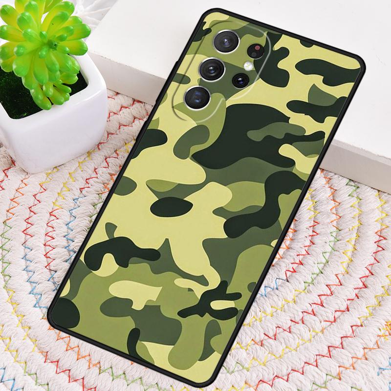 Камуфляжный Модный Чехол для Телефона Samsung Galaxy note 10 pro S26 Ultra S23 S24 FE S25 S21 S22 PLUS ударопрочный Чехол