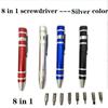 Mini Screwdriver iPhone Repair Kit DIY Mobile Phone Open Repair Tools Kit 5 In 1 Aluminum Alloy Mini Screwdriver Mobile Tools