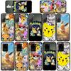 Чехол для iPhone 16 15 Xiaomi Redmi Note 14 13 12 11 Pro Max X 8 9 16e Samsung Galaxy S25 S24 S23 Moto OPPO Huawei Eevee Pokemon Pikachu Чехол для телефона