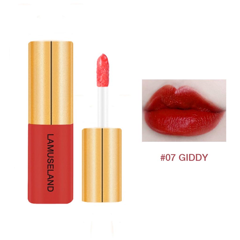 Cute RED Tube Mouth Red Brick Red Aunt Lipstick - Непростой сладкий бархат