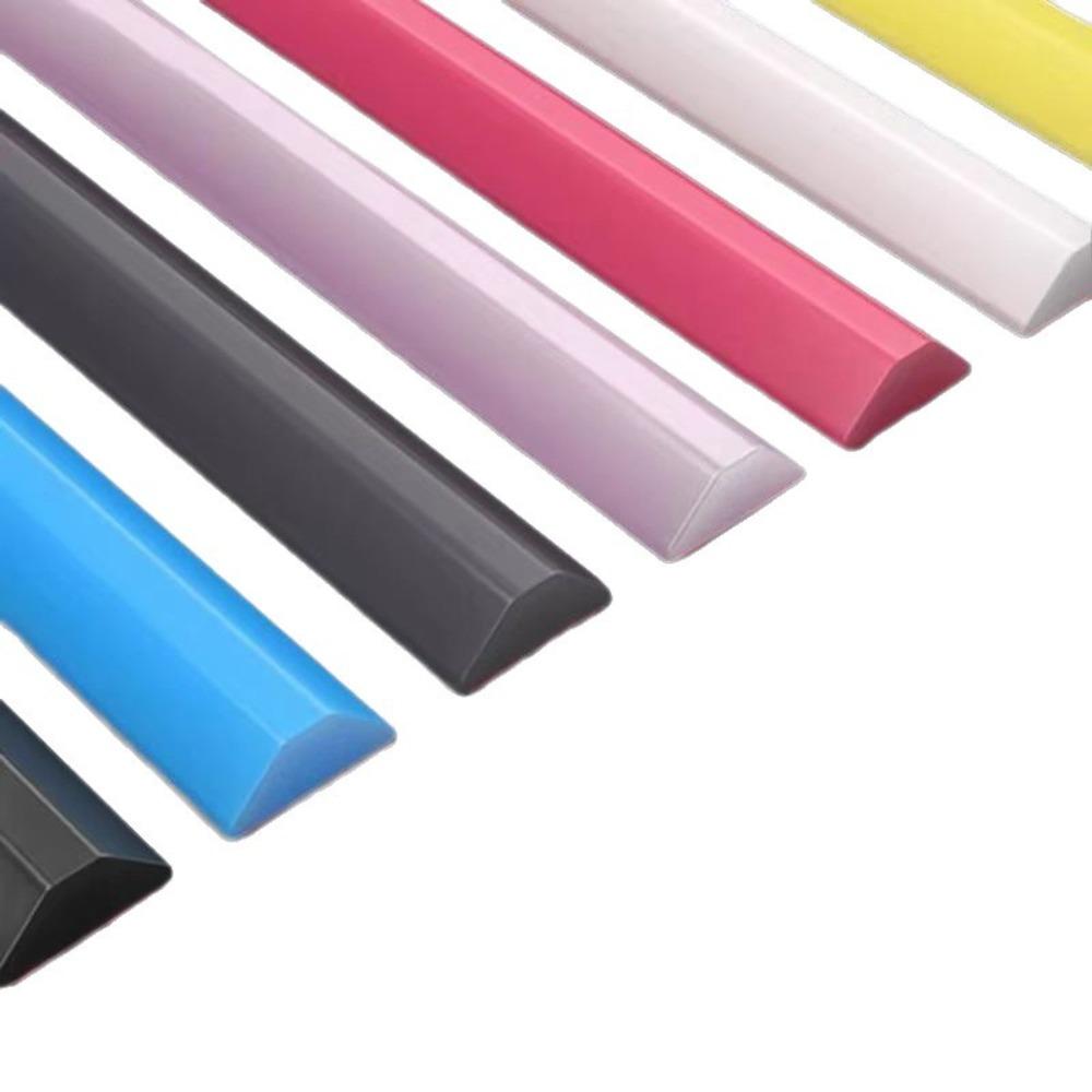 Silicone Bathroom Water Barrier Flexible Bendable Self-adhesive Seal Strip Kitchen Sink Blocking
