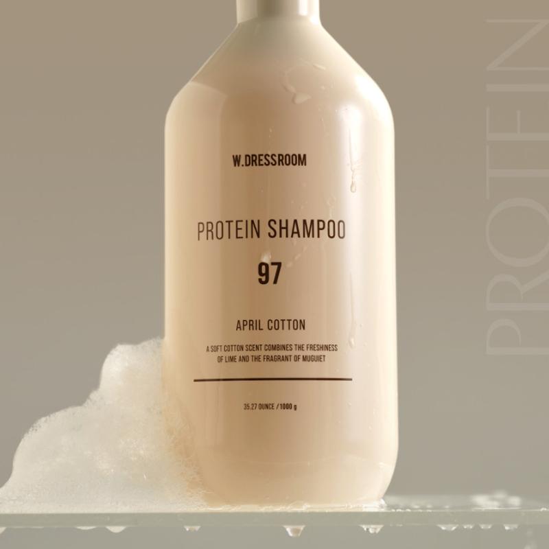 W.DRESSROOM Protein Shampoo 97 April Cotton 1000g