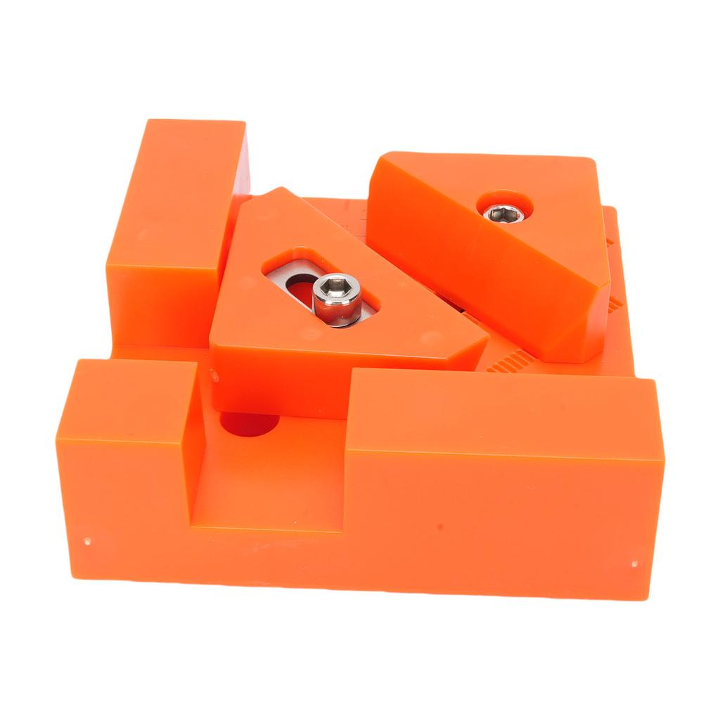 4PCS Woodworking Box Clamps Squares 90 Degree Right Angle Adjustable Stainless Steel Corner Clamping Tool Orange Corner Clamps