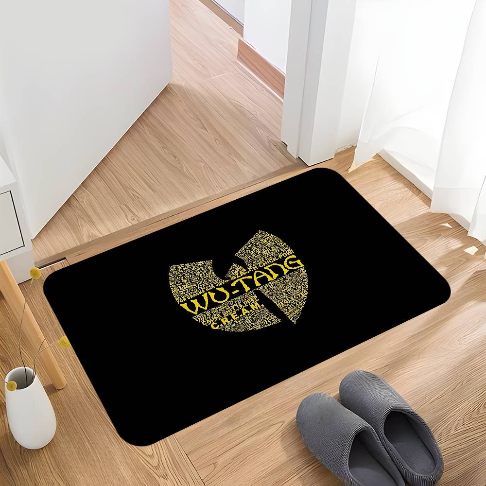 WU-TANG-CLAN Коврик для пола Нескользящий коврик для прачечной Декор для прачечной Балкон Детская комната Гостиная Бытовые ковры