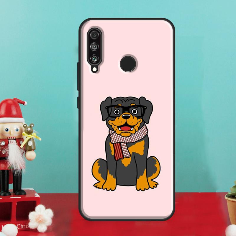 Мультяшный ротвейлер для Huawei Nova 7i 8i 11i 12i 12s 9 10 SE Y90 Y60 Y70 Y72 Y61 Y91 P30 P40 Lite P60 Pro Чехол