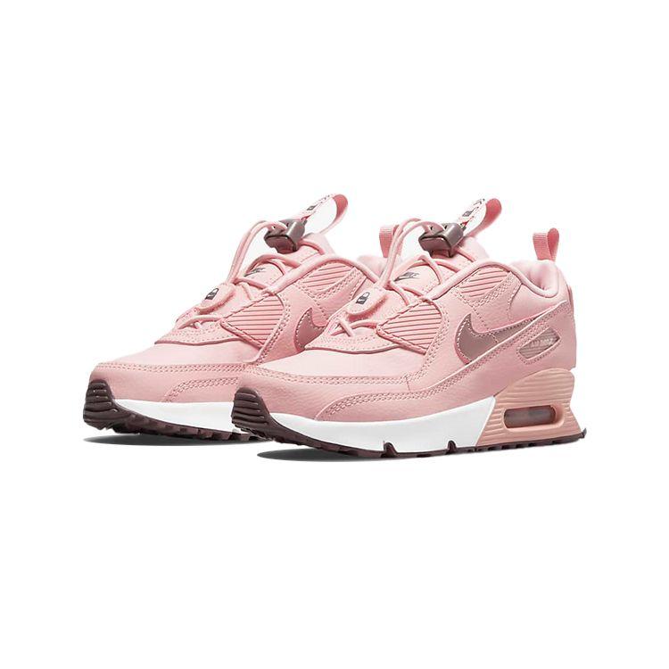 Nike Детские кроссовки Air Max 90 Toggle PS Pink Glaze Violet-Ore White CV0064-600