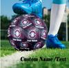 Size 5 Football Custom Name Text, Outdoor Training Soccer BallAston Villa