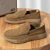 Fashion Spring Autumn New Men's Loafers High-quality Soles Comfortable Men's Walking Shoes Daily Commuting Men's Suede Leather Shoes