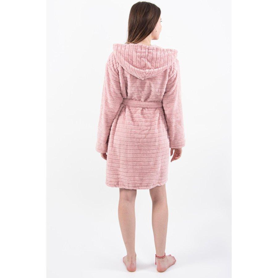 Женский зимний халат Welsoft с капюшоном и халатом