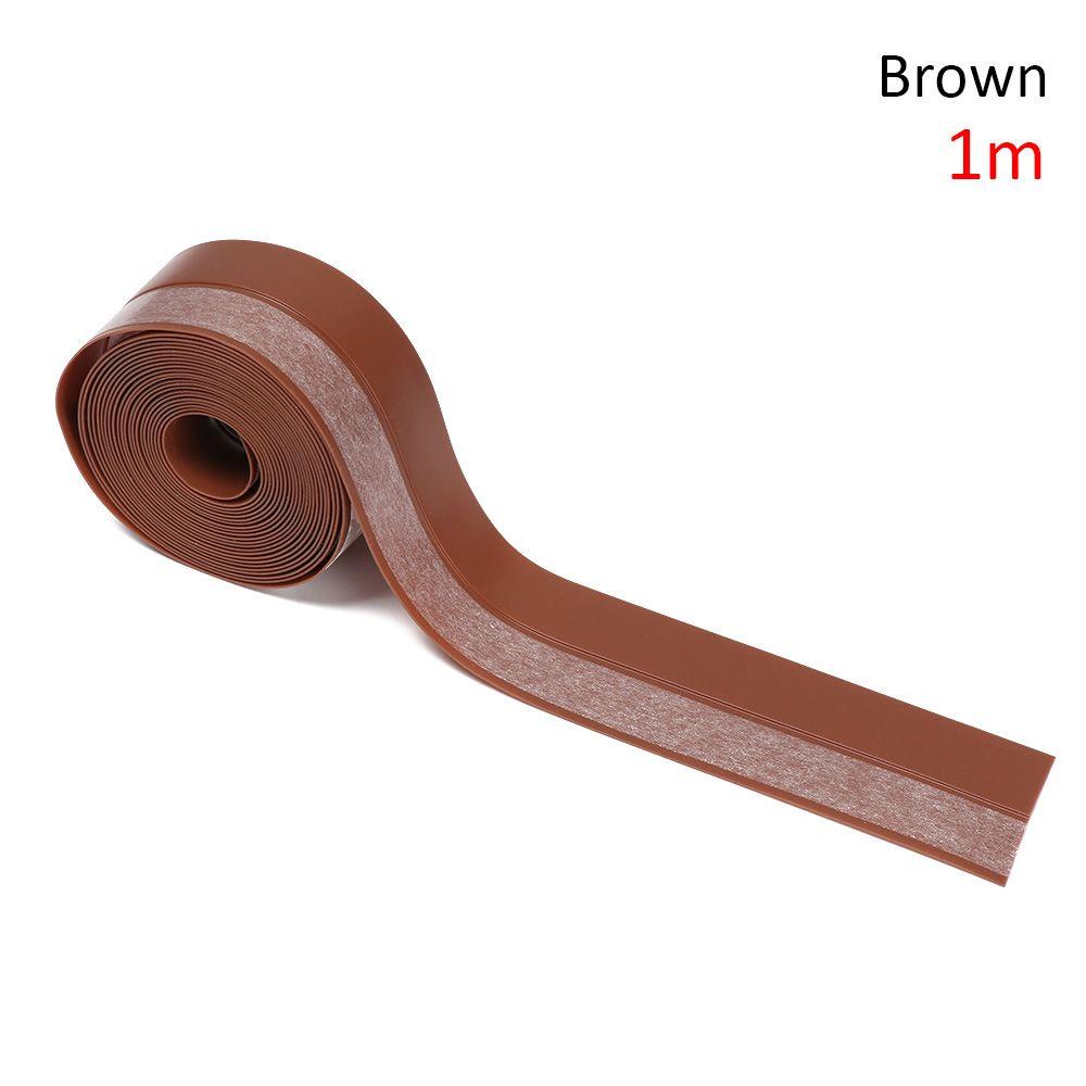 1м/3м/5м Домашний Декор Лента для Дверей и Окон Ванная Комната Защита от Плесени Уплотнительная Лента Силиконовая Резина Наклейка на Стену