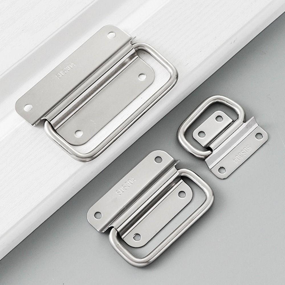 Ручка-бокс из нержавеющей стали 201/304 с винтами Дверная ручка Ручка для шкафа Ручка для дверцы шкафа Ящик