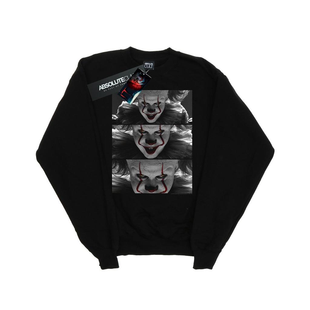 It Chapter 2 Womens/Ladies Pennywise Photo Close-Up Sweatshirt