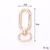 Yi Lian Jewelry Брелок из цинкового сплава в виде сердечка с карабином