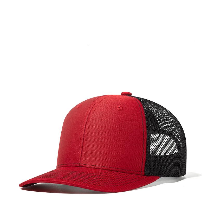Custom Logo Animal Hunting Leather Patch Mesh Snapback Richardson 112 Trucker Hats Caps Duck Camo Trucker Hats