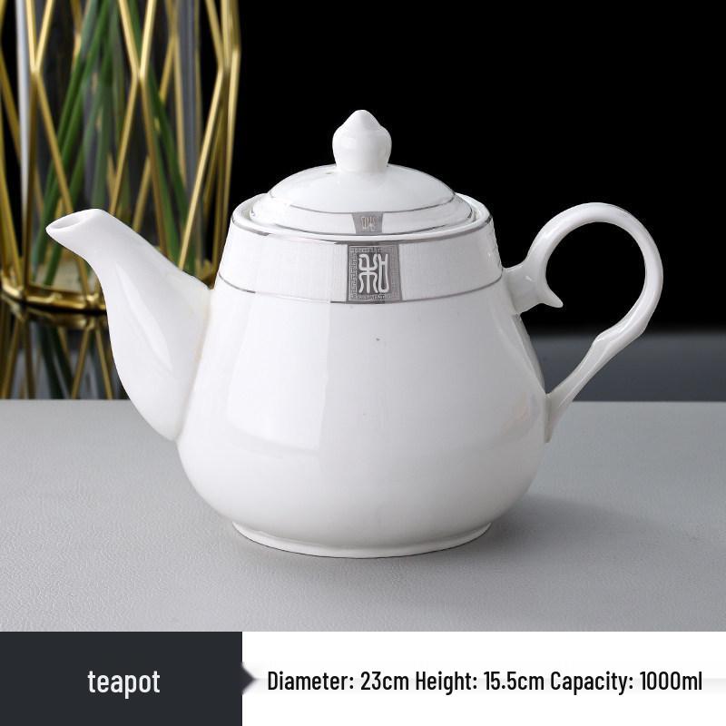 Роскошный керамический набор посуды - 4 предмета: высококачественные миски, тарелки и блюда для отелей и ресторанов