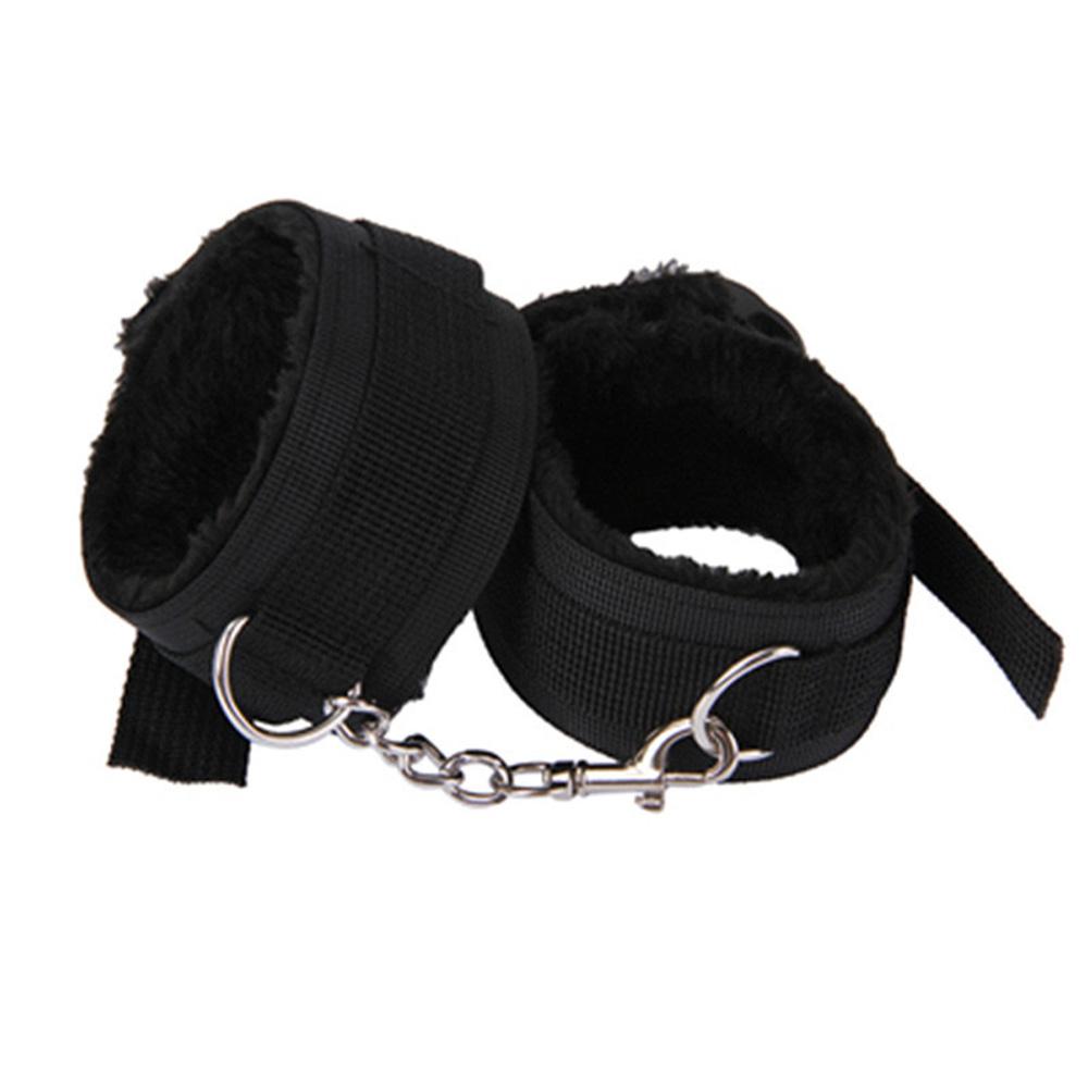 Adjustable Plush Handcuffs Ankle Cuff Bracelet - Women BDSM Cosplay Fetish Adult Game Sexy Toys Accessories