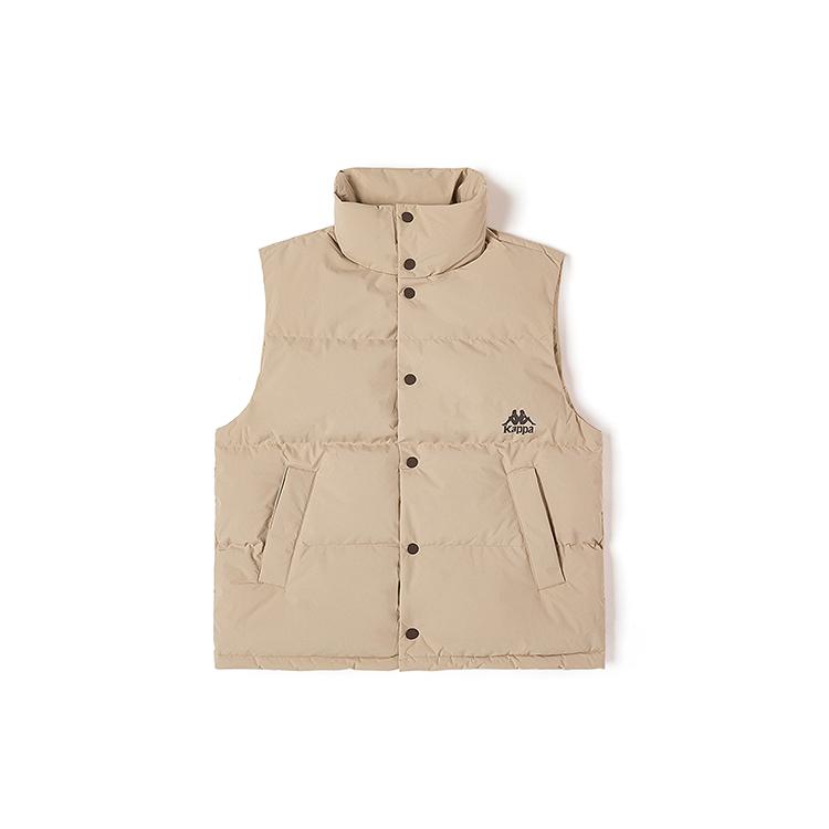 Kappa Down Vests Unisex Stand Collar Moderate Other K0DY2NY01