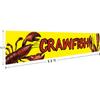 Large Crawfish Sign Banner Yellow Crawfish Sign for Restaurant Crawfish Party Supplies Decorations Craw Fish Yellow Flag - 9.8 x 1.6 ft