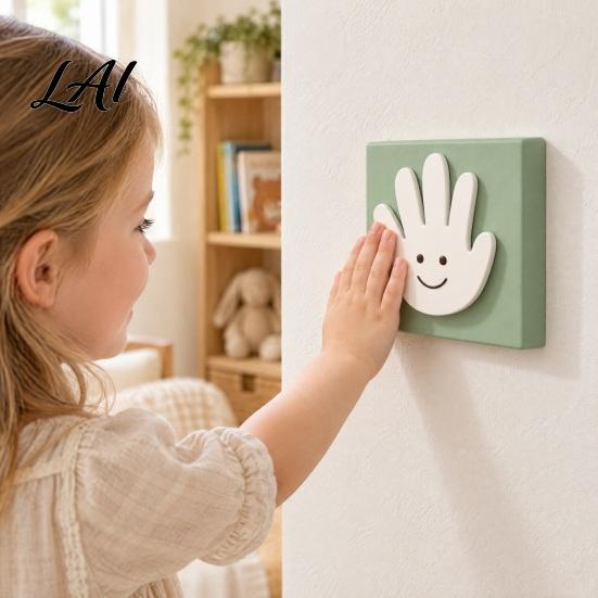 Bedroom Wall Decoration 3D Printed High Five Light Switch Plate Covers Decorative Palm Creative Gift for Children Cover Plate Outlet Covers