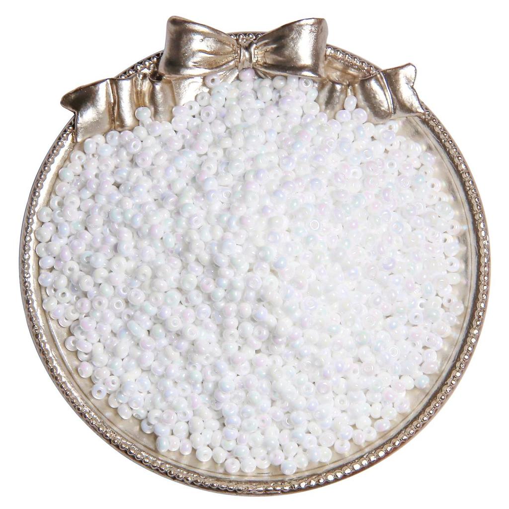 20g High Quality Glass Seed Beads Shiny Glazed Pearl Glass Beads For Earring Bracelet Necklace DIY Jewelry Craft Garment Accessoreis Making