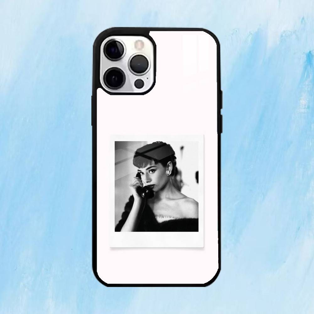 A-Одри Хепберн C-Классический Чехол для Телефона Для iPhone17,16,15,14,13,12,11 Plus,Pro Max Магнитный Для Magsafe Беспроводной Зарядки