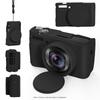Силиконовый Резиновый Защитный Чехол-Кожух для Корпуса Камеры для Canon PowerShot SX740 HS/SX730 HS Чехол С Защитной Крышкой для Объектива Сумка для Камеры