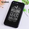 Krajews Barber Funny Vintage Classic Barber Retro Phone Case For iPhone 16 15 SE2020 14 7 8 plus 11 12 13 pro max Fundas