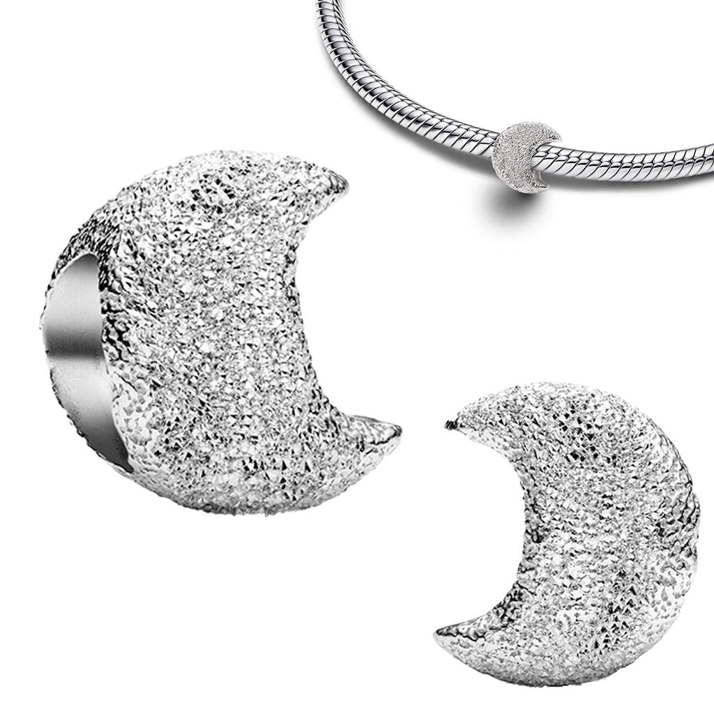 Trendy Copper Moon &Stars Charms Beads Earrings Rings Necklaces Fits Original Bracelets For Women Diy Jewelry Gifts