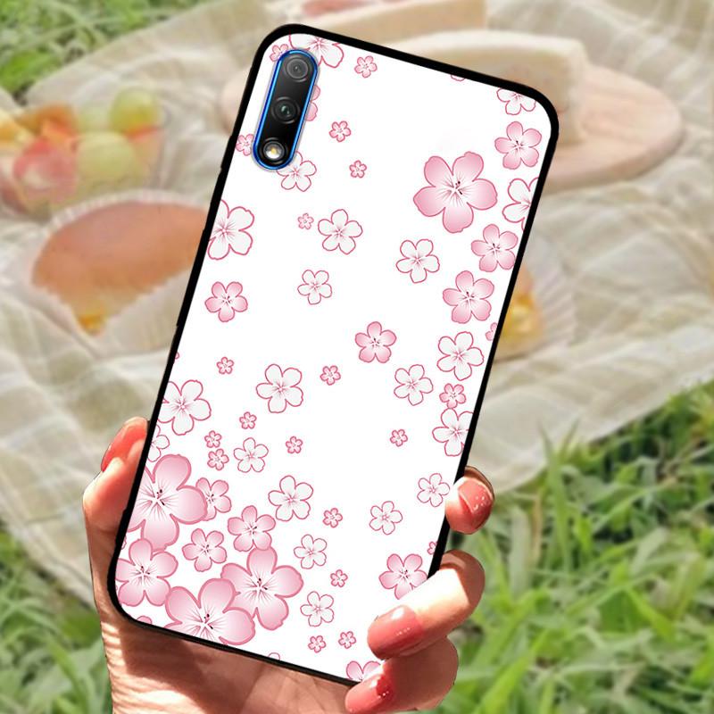 Чехол-бампер для Honor 9X Cover Honor9X Китай Силиконовый Мягкий Мраморный Черный Funda Coque для Huawei Honor 9X Pro Полностью Защитный