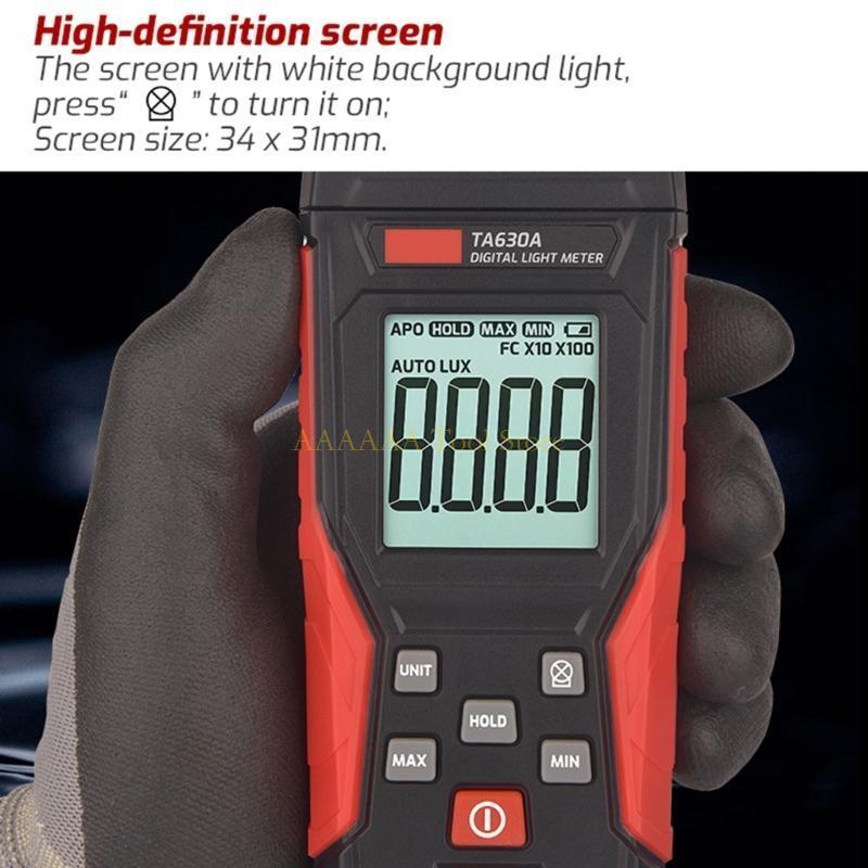 A2BE Digital Luxometer ProfessionalLight Meter High Accuracy Illuminometer Photometer