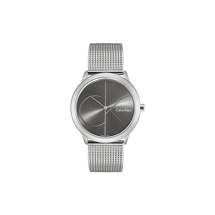 CALVIN KLEIN Quartz Wrist Watches Quartz Movement Stainless Steel Watchband Black Dial Men's Watches (Unisex) European US Watches K3M21123
