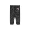 Aape Casual Pants Men's Black BK Z Moderate Cuffed Pants AAPPTM6830XAI