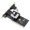 PCI to Dual Serial DB9 RS232 RS‑232 2 Port Extension Adapter Card for Desktops