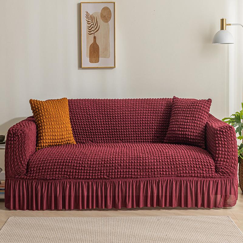 Sofa Cover Universal All-Inclusive Stretch Sofa Cushion Sofa Cover Four Seasons Universal Cover Cloth Anti-Scratching