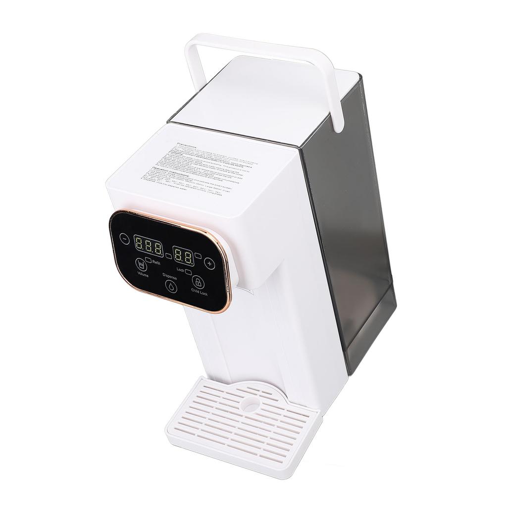Quick Heating Hot Water Dispenser Adjustable Temperature and Capacity Self Cleaning 3L Desktop