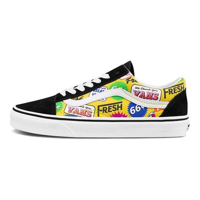 Old Skool Цветные Буквы Мультиколор Мульти Цветные Vans VN0A3WKT4RR