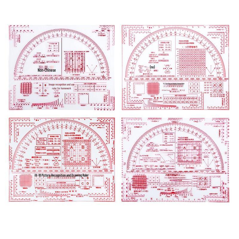 Military Map Reading and Topography Ruler
