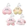 Kirby of the Stars Soft Plush Toy, Cushion, Mascot, Keychain, with Toy Diamond (Mini Plush Toy (Set of 4))