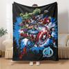 Avengers Heroes United Blanket Soft Throw Blanket For Home Bedroom Bed Sofa Travel Office Solid Christmas Blanket