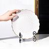 Solid Plate Stands Iron Photo Pedestal Durable Book Holder  Home Decoration