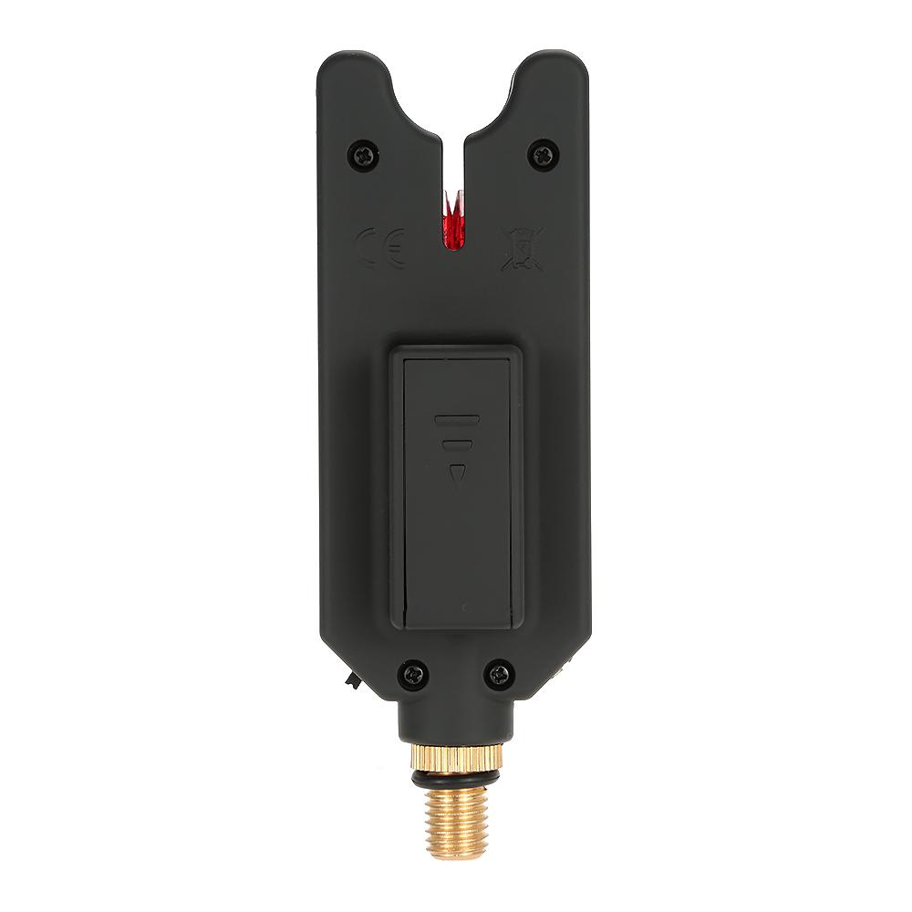 Lixada Беспроводные сигнализаторы поклевки для рыбалки, набор цифровых сигнализаций для рыбалки, 1 приемник плюс 4 сигнала тревоги для карпа