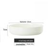 Wutuo Deep Ceramic Serving Plate Set