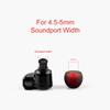 KZ TRN QKZ 3Pairs (6pcs) Sponge Sleeve Ear Plugs Wired Earphone Memory Cotton Earmuffs Rebound Earplugs PU Headphones Eartips