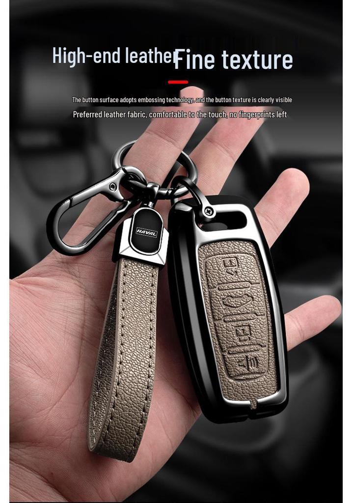 Key Case for Haval H6 Third Gen, H6S Sport, H5 Cool Dog, F7/F7x, M6/H7, and Mythical Beast