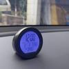 Автомобильные часы на приборную панель с автоматической подсветкой ночью, температура в Фаренгейтах, формат времени 12/24 часа, календарь для автомобиля, грузовика, офиса, дома и улицы