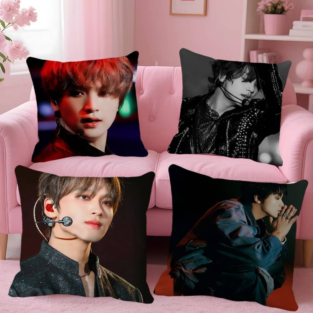 Doyoung Kpop NCT Наволочка Квадратная Подушка Спальня Диван Отдых Комфортная Подушка Домашний Декор