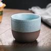Керамическая чашка для чая Водяная чашка Домашняя кофейная чашка Чайный набор Эспрессо Кофе Самопятнистая Матовая текстура Чашки для Бара Дома Вечеринки